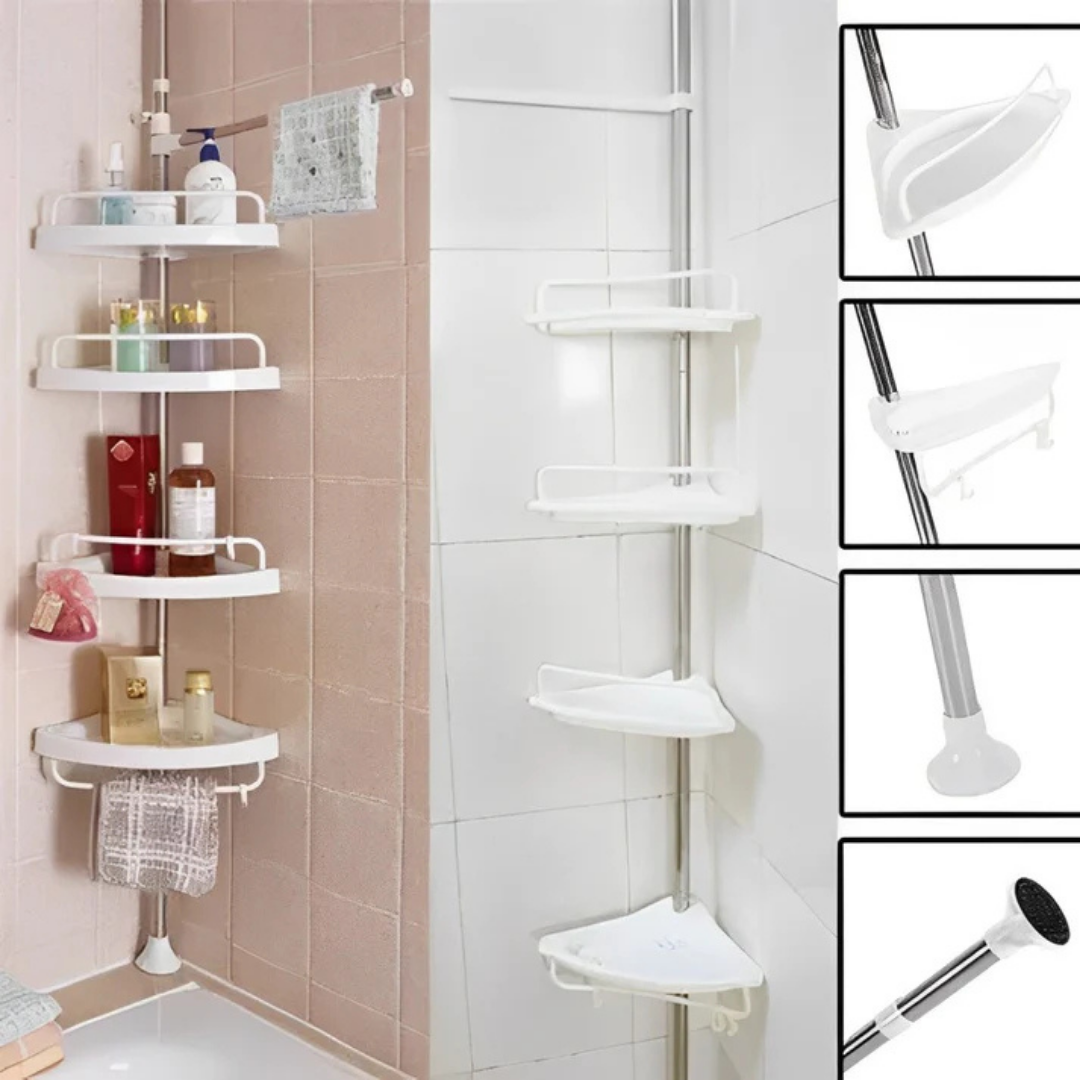 Organizador CleanPro™ - Ordena tu baño en minutos, sin taladrar y sin esfuerzo