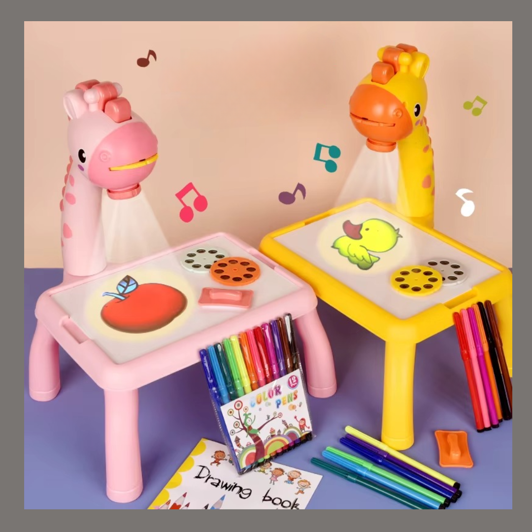 Mesita Infantil con Proyector Led