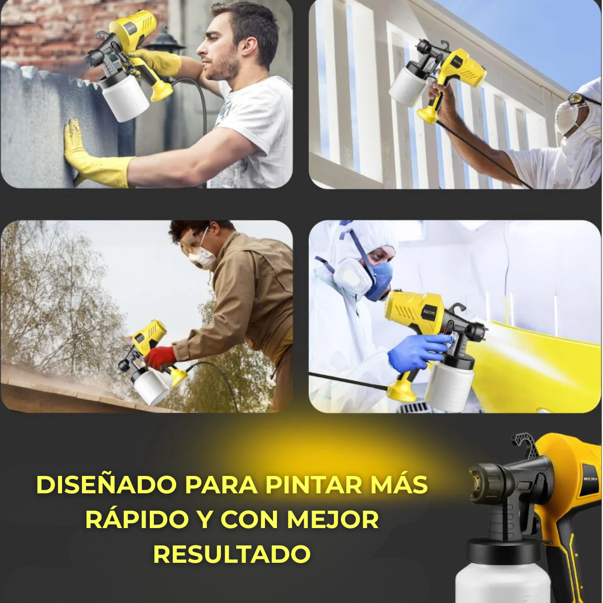 ColorTech Pro™- Acabado profesional y ahorro desde el primer uso