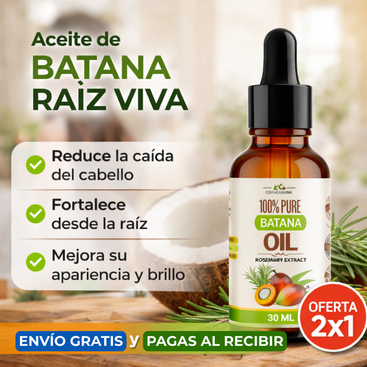 Aceite de Batana Raíz Viva - Combate la caída desde la raíz