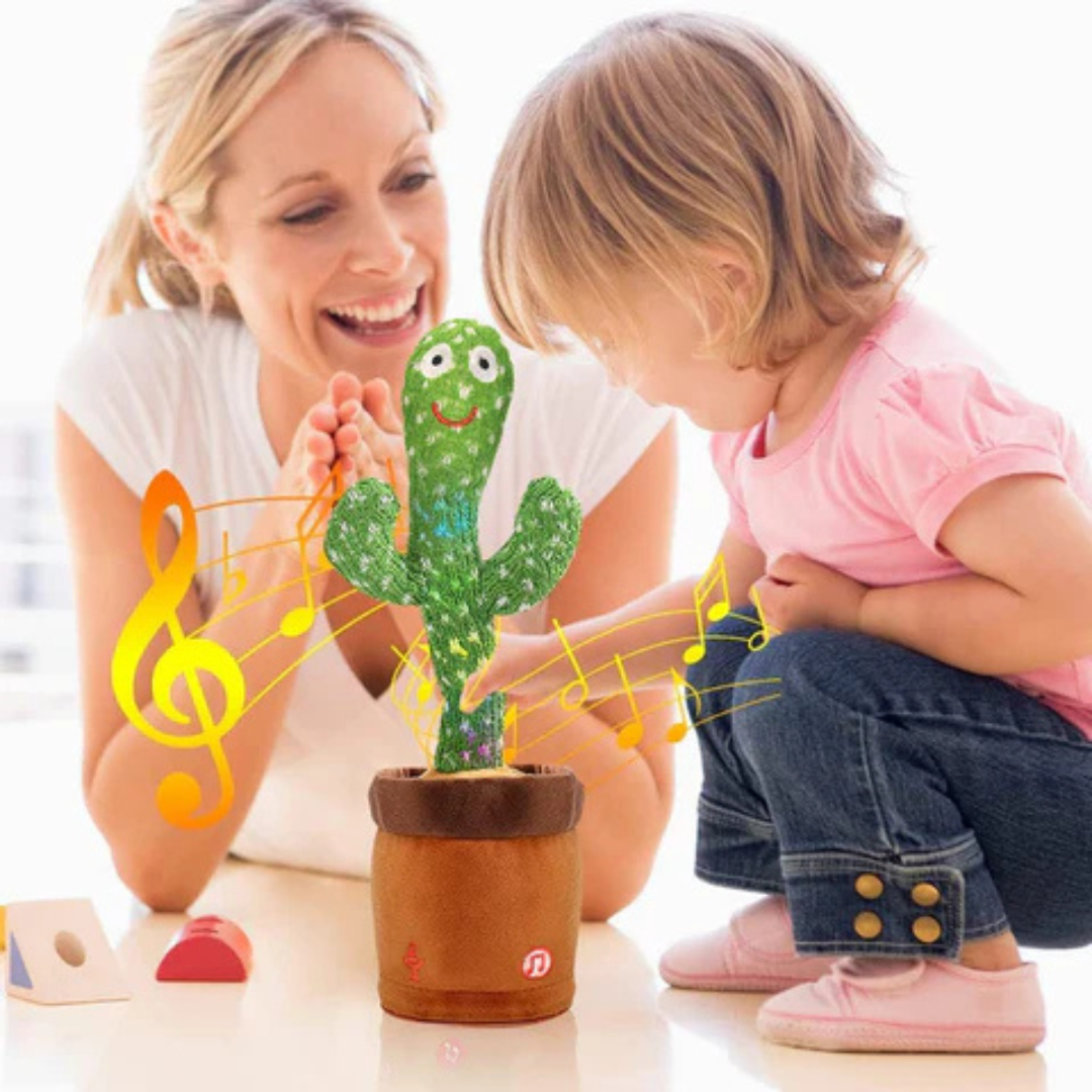 Cactus Interactivo – Imita Voz, diversión y estimulación visual para los peques