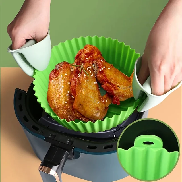 Pack de 6 Moldes de Silicona  para Air Fryer