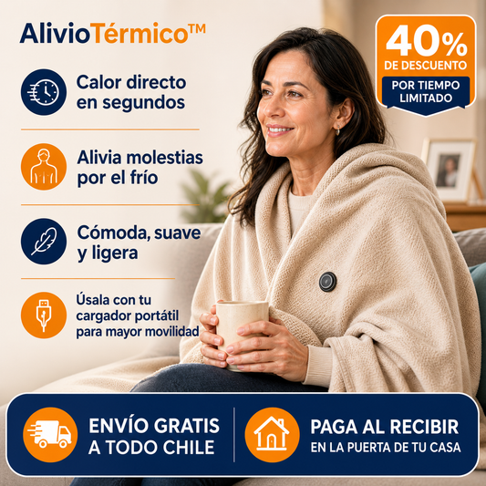 AlivioTérmico™- Calor inmediato para aliviar las molestias del frío