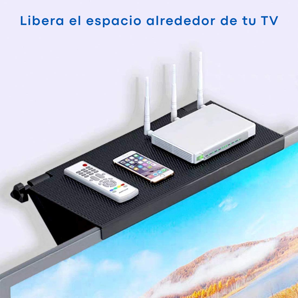 Estante Organizador TVHub - Todo lo que acompaña a tu TV, en un solo lugar