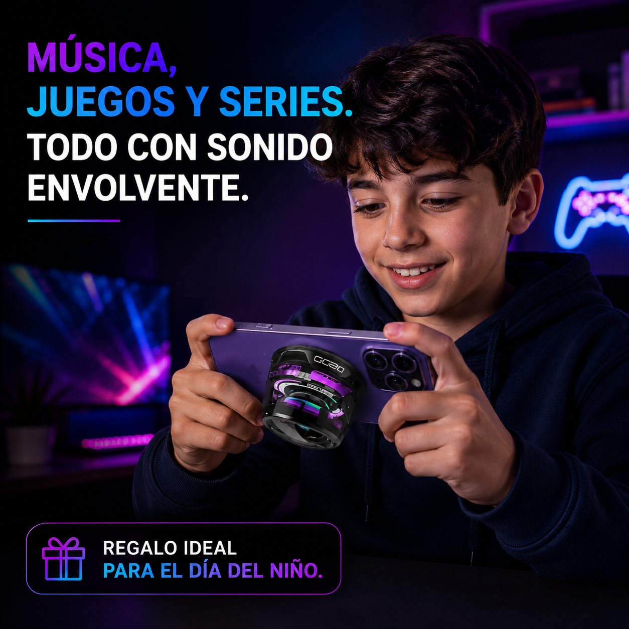 NeoBoom G200 RGB - El regalo ideal para los pequeños amantes de la tecnología
