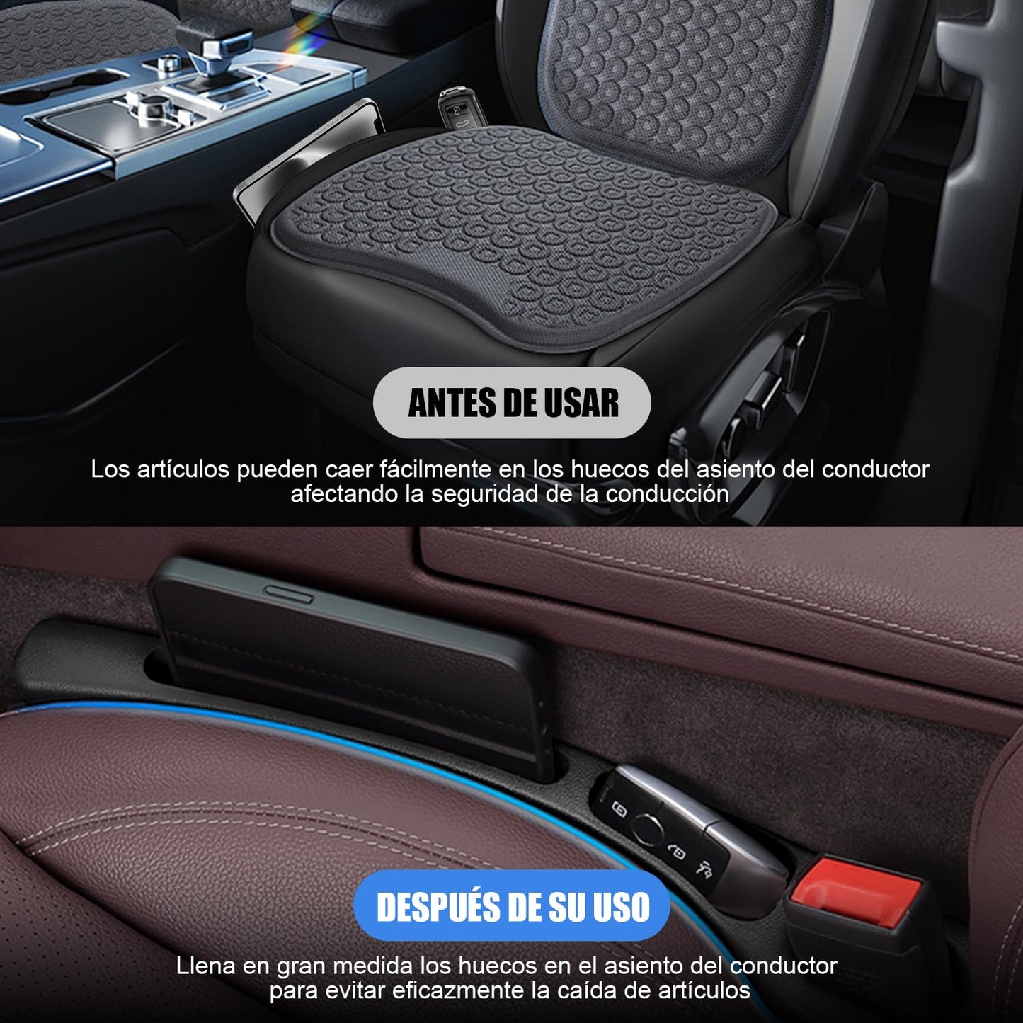 Protector Anticaídas NoDrop™- Nada vuelve a perderse entre tus asientos