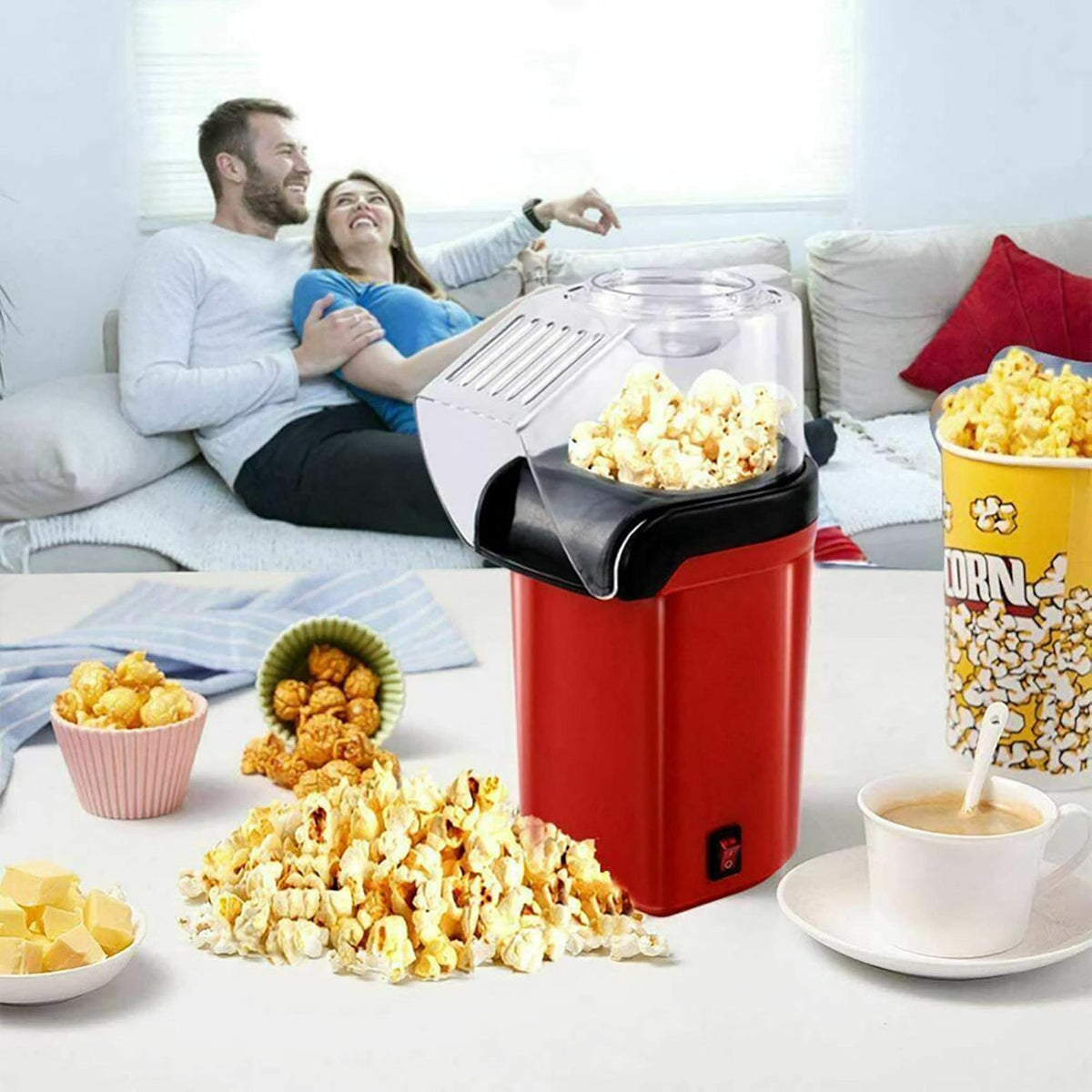 Máquina de Palomitas AirPop - Cabritas Caseras en 2 Minutos