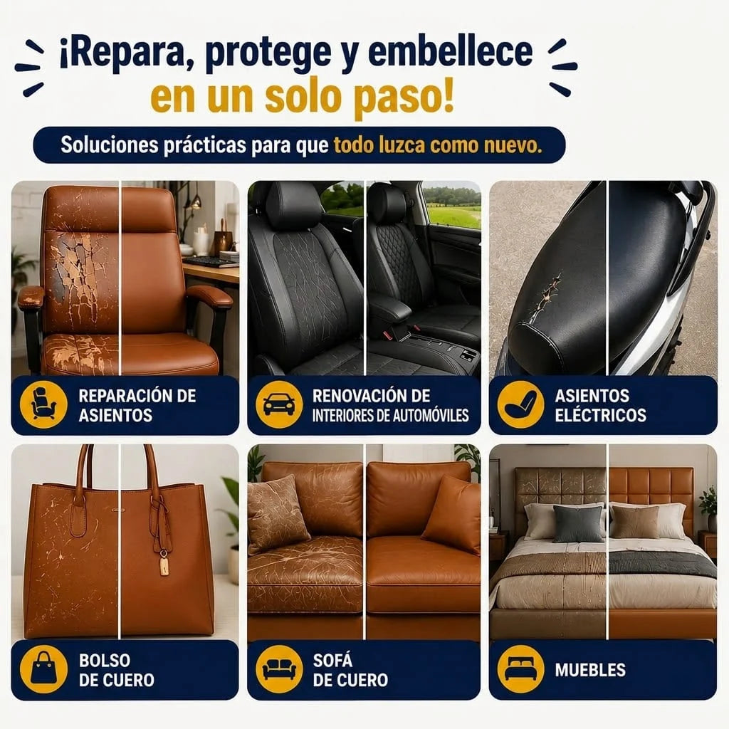 Rollo Adhesivo NovoCuero - Renueva tus muebles sin cambiarlos
