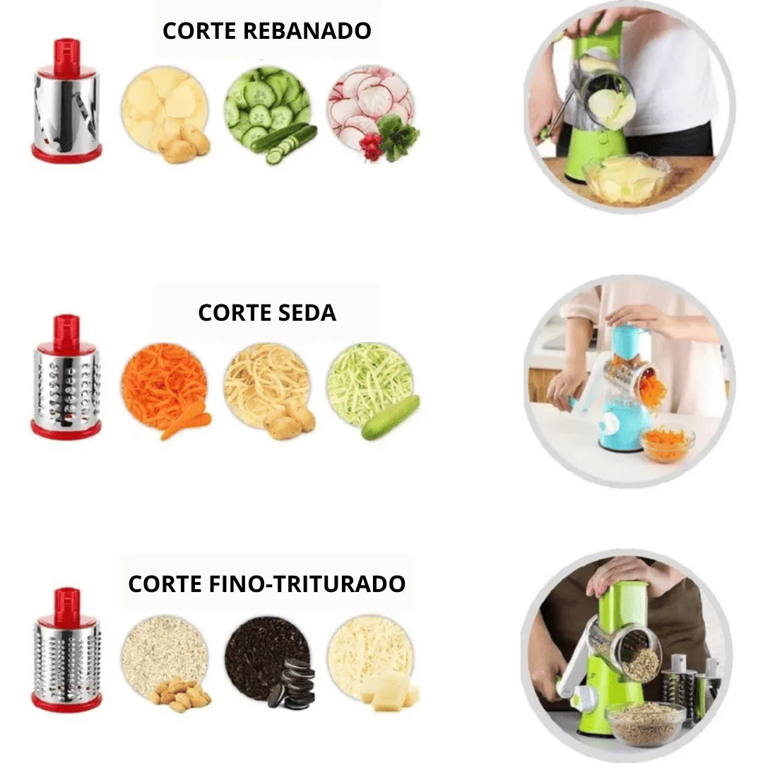Rallador CortaMix - Prepara tus verduras mucho más rápido