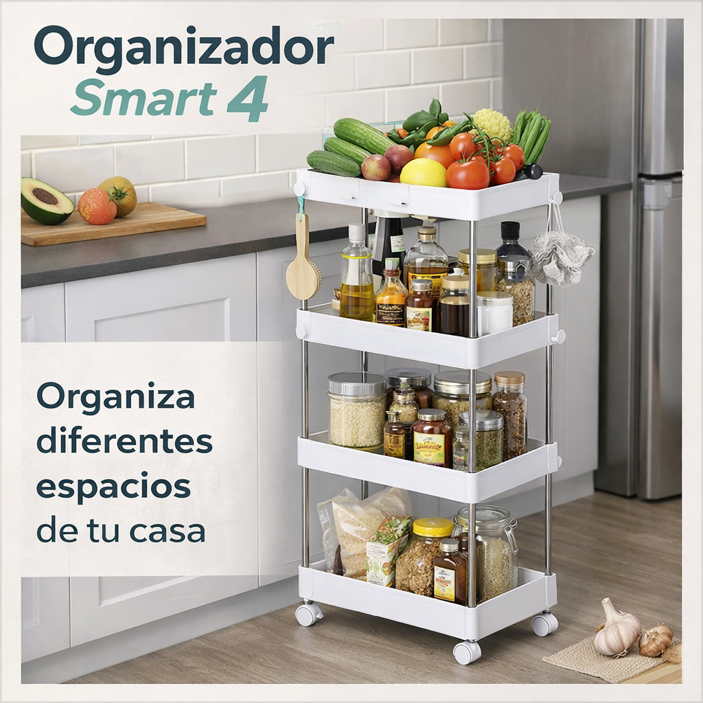 Organizador Smart 4 - Más orden, Más espacio