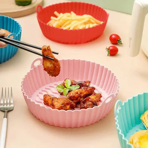 Set MoldePlus™- Cocina sin ensuciar tu freidora y limpia en segundos