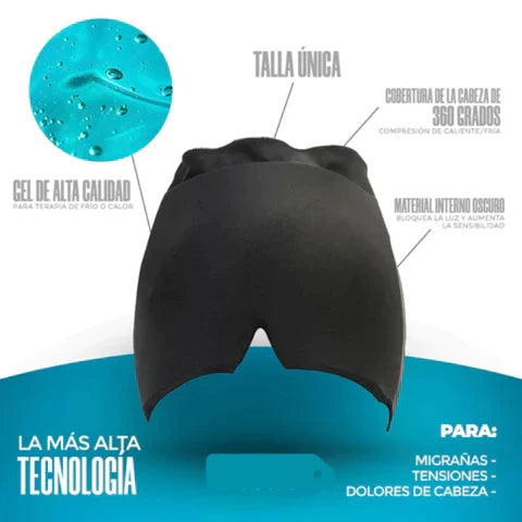 Gorro Calmante Frío-Calor | Un descanso para tu cabeza en minutos