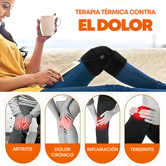 Rodillera Terapéutica - Terapia de Calor para Rodillas sin Dolor
