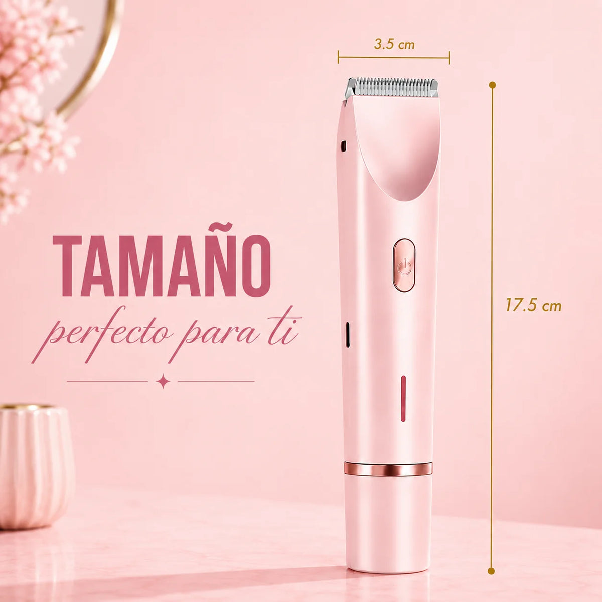 Depiladora de bikini GlowSkin™ - Depila y recorta sin dolor
