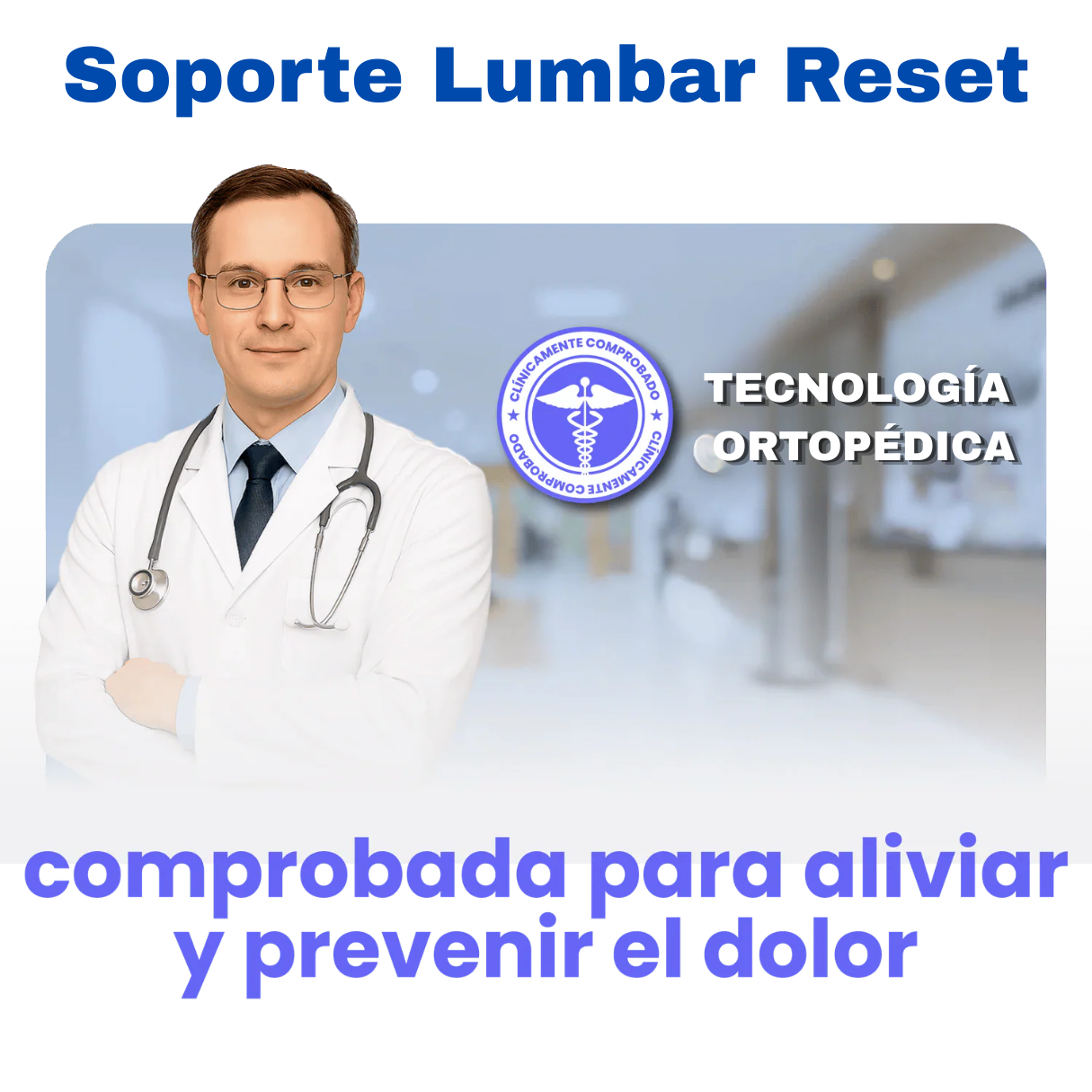 Soporte Lumbar Reset - Para cuando la espalda ya empezó a avisar