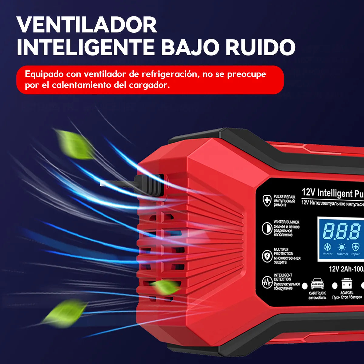Cargador Inteligente PowerStart 12V - Revive tu batería en minutos