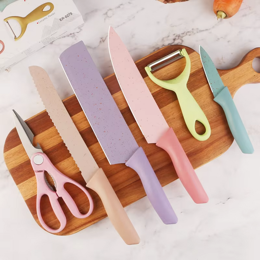 Set De Cuchillos Cocina de 6 Piezas
