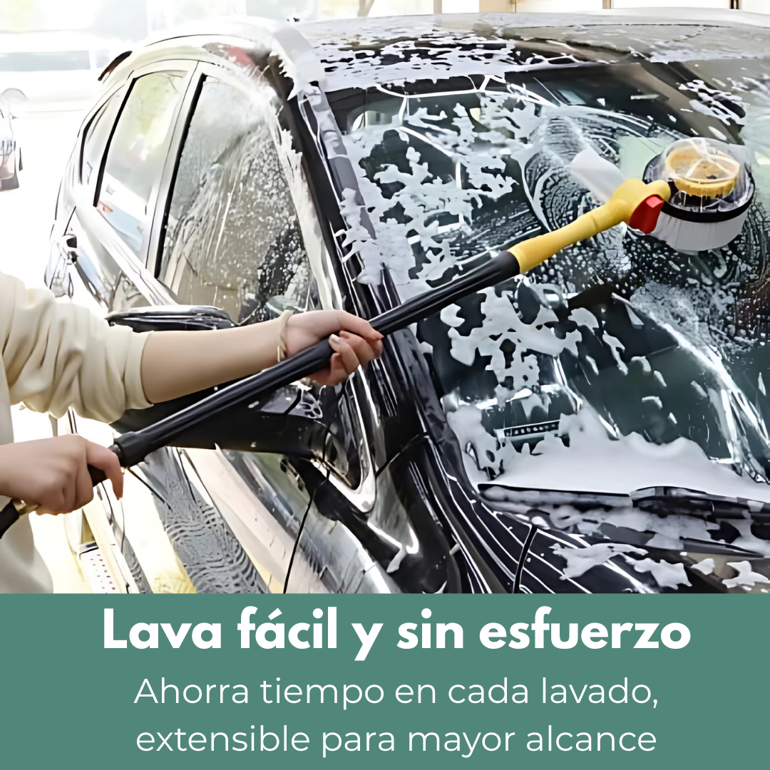 Cepillo Giratorio Automático - Lava fácil y rápido, con menos esfuerzo