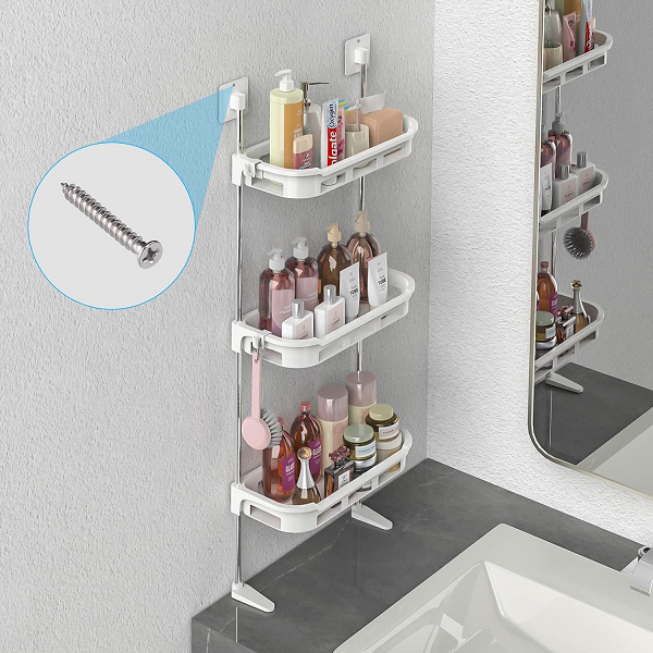 Organizador Multiusos 3 Niveles - Orden inmediato incluso en baños pequeños