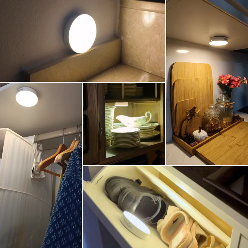 6 Luces LED Cobertura Total - Hogar seguro y ahorro de energía