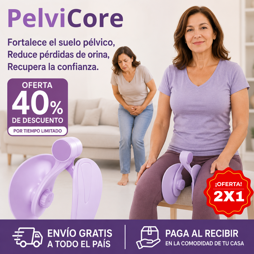 PelviCore – Fortalece tu suelo pélvico y olvídate de las fugas