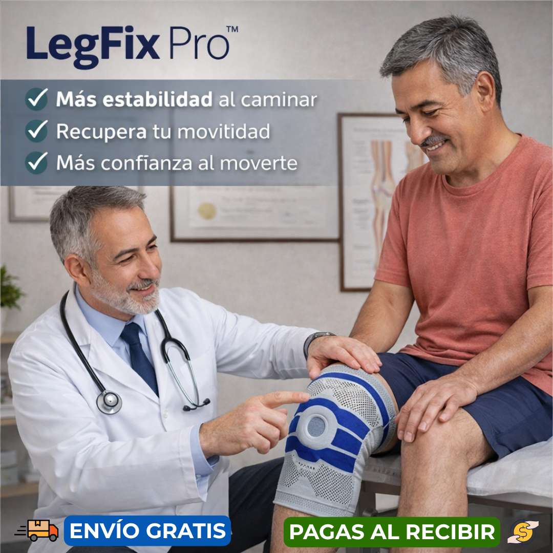 LegFix Pro™- Soporte de rodilla que te devuelve la seguridad en cada paso