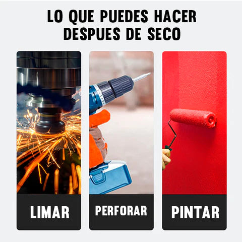SueldaTodo Pro - Soldadura en frío que sella y repara en minutos
