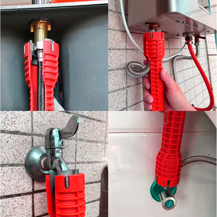 Llave 8 en 1 Multifuncional - Repara cualquier conexión sin gastar de más