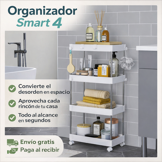 Organizador Smart 4 - Más orden, Más espacio