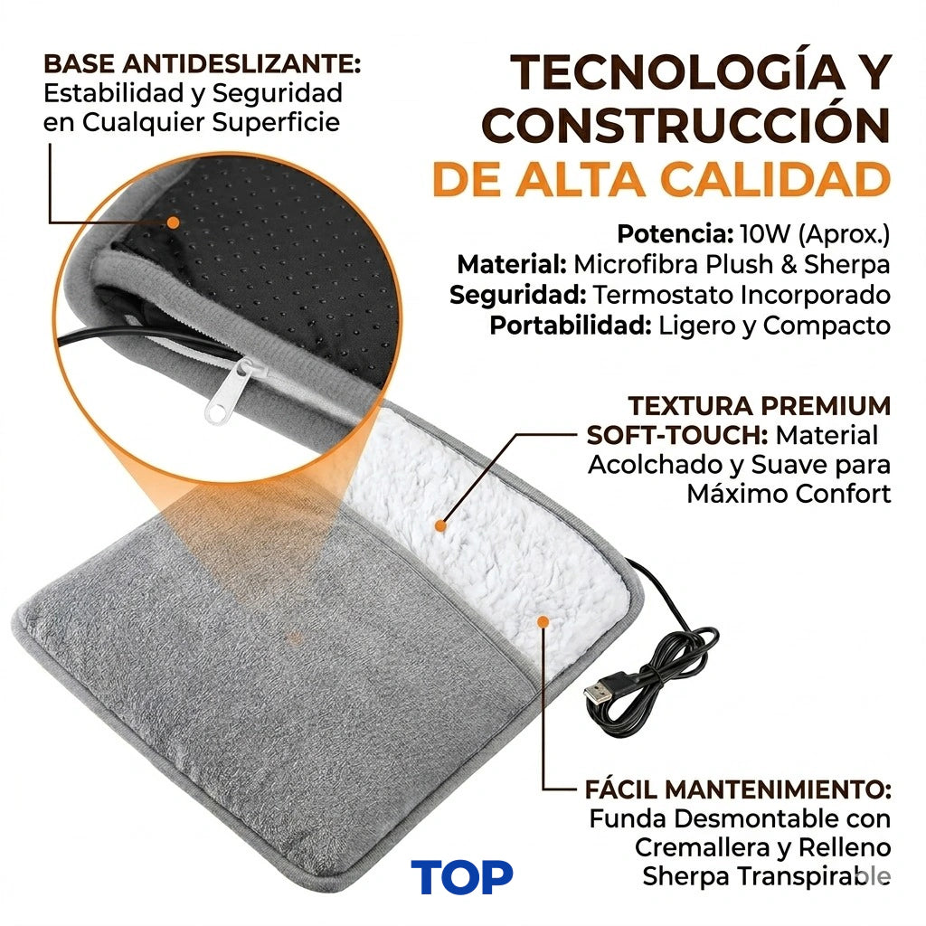 CalientaPies USB - Pies calentitos, relajo total