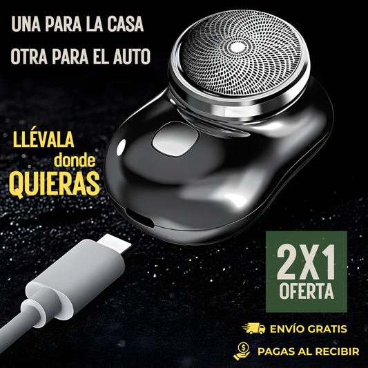 MiniBarber™ – Afeitado perfecto en cualquier lugar