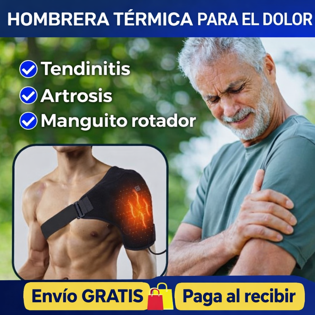 Hombrera Térmica Para el Dolor – Relaja, alivia y vuelve a moverte