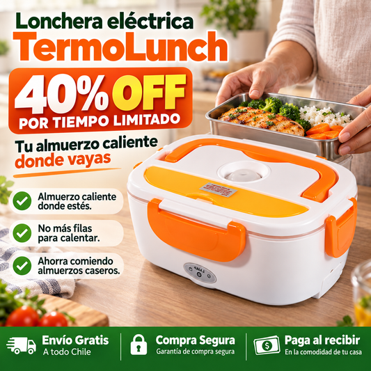 Lonchera eléctrica TermoLunch - Tu almuerzo caliente donde vayas
