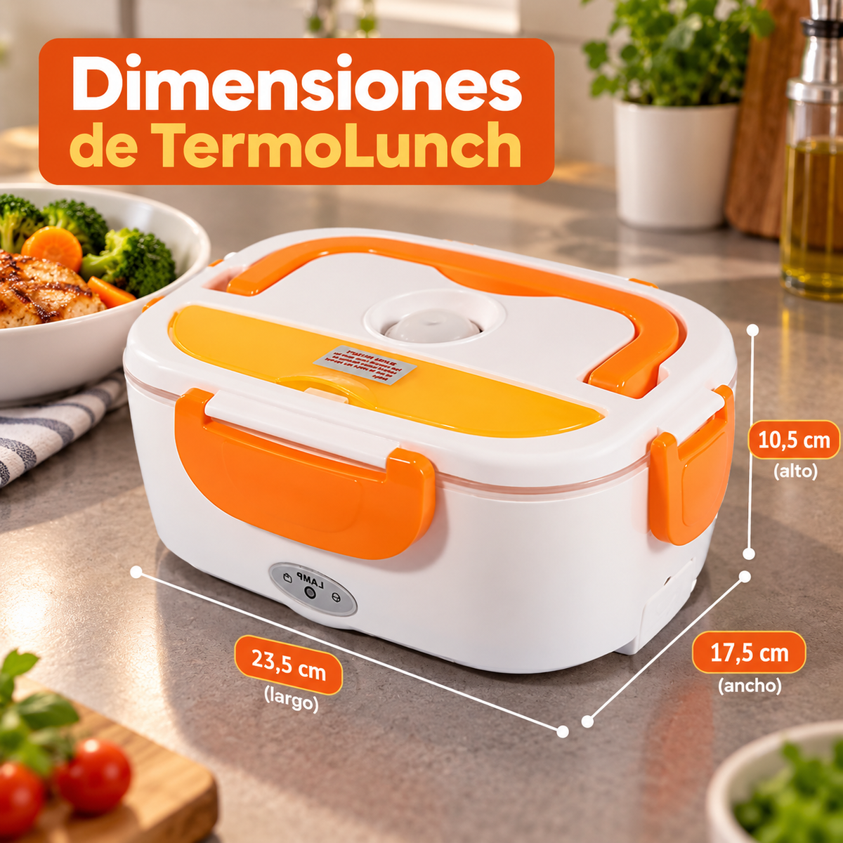 Lonchera eléctrica TermoLunch - Tu almuerzo caliente donde vayas
