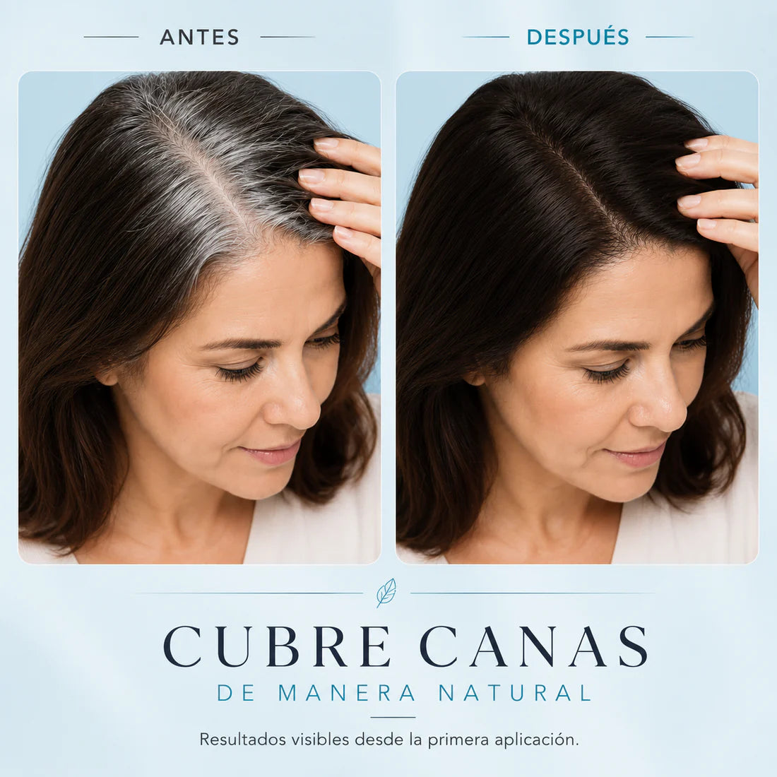 Shampoo CubreCanas - Lava, tiñe y cubre canas en un solo paso