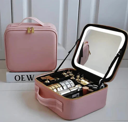 LumiBox - Maquillaje ordenado con luz LED incorporada
