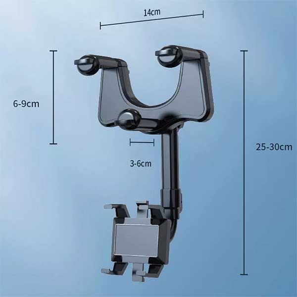 Porta Celular RotaGrip 360 - Gira, ajusta y listo, sin tapar tu visión