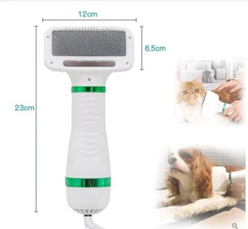 Cepillo Secador 2 en 1 - Más cómodo para ti y tu mascota