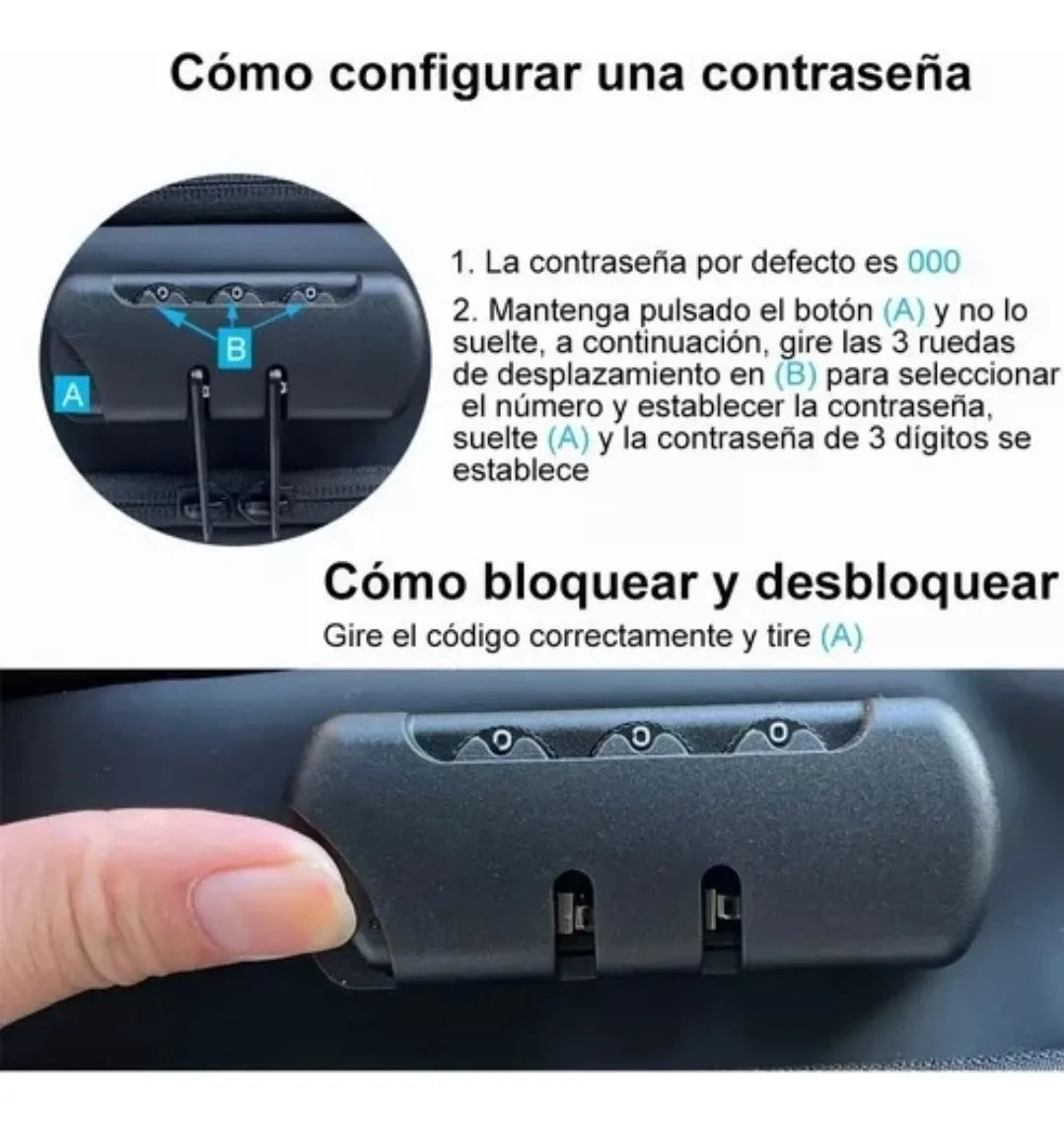 Bolso Antirrobo Impermeable - Tus documentos, celular y dinero más seguros cuando sales a la calle