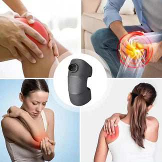 Rodillera Térmica de Fisioterapia - Calor y masaje para rodillas, hombros y codos