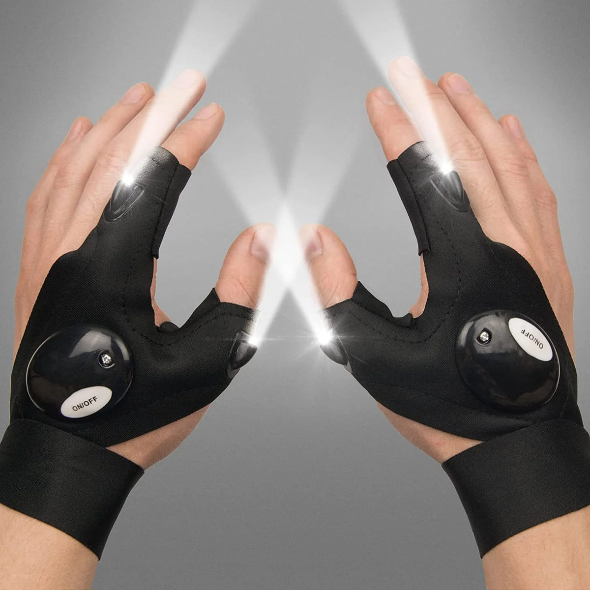Guantes con linterna LED - Ilumina donde apuntas