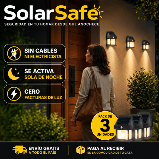 SolarSafe - Seguridad en tu hogar desde que anochece