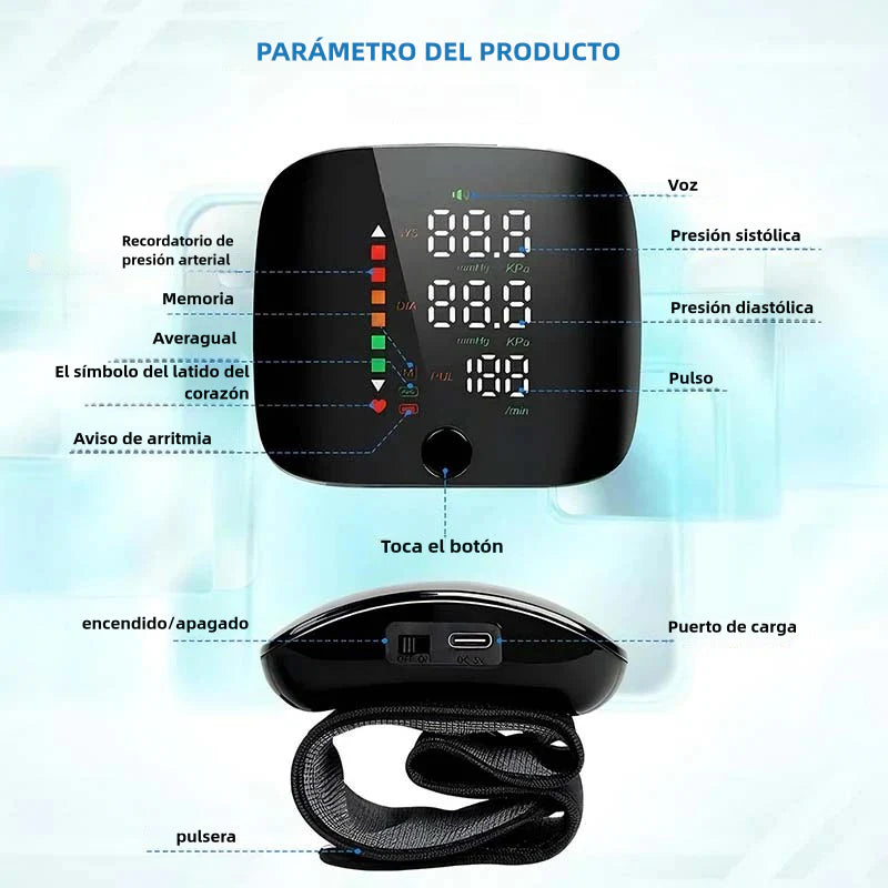 Tensiómetro Digital VitalCheck™- Monitorea tu salud fácilmente