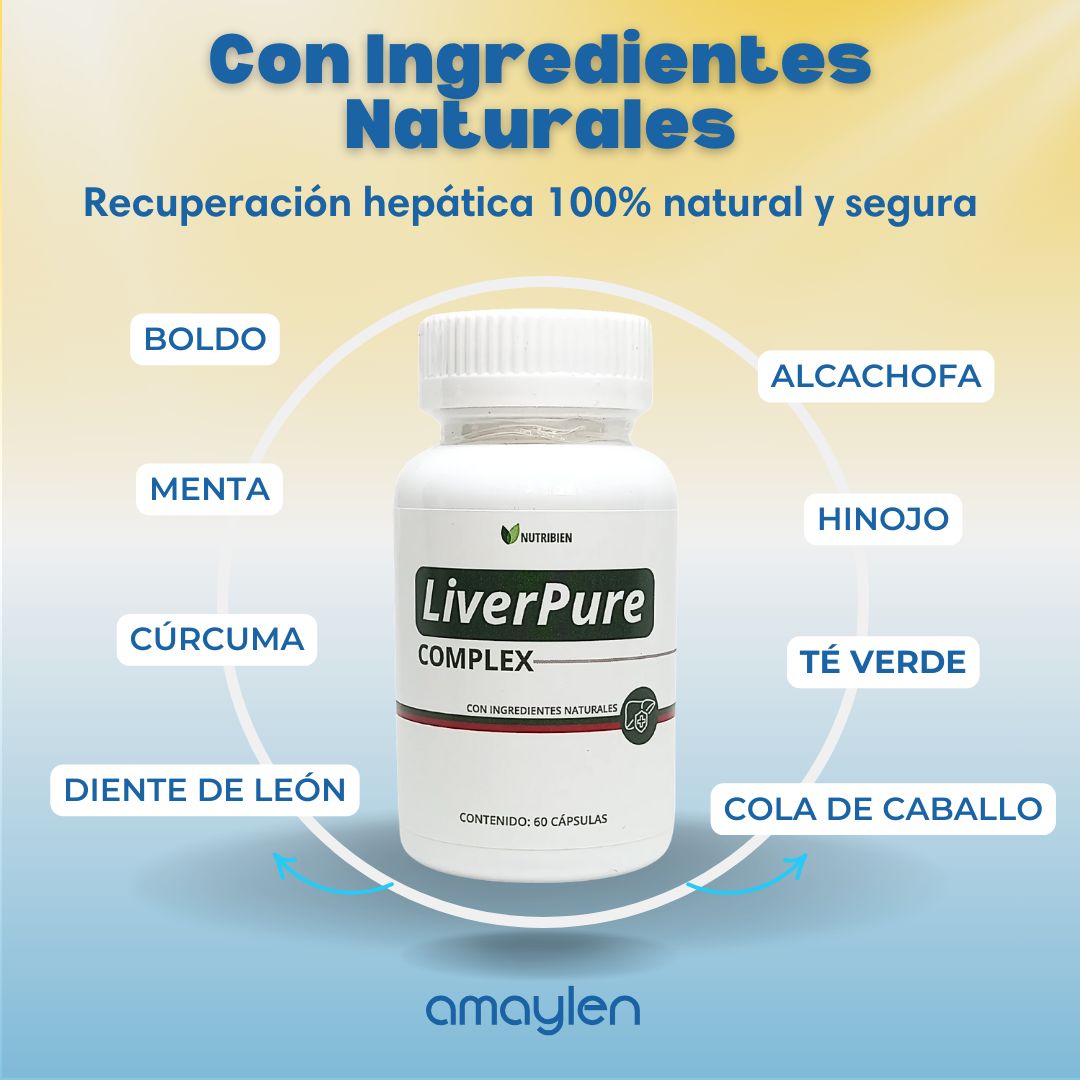 LiverPure COMPLEX – Detox Natural para Recuperar tu Salud