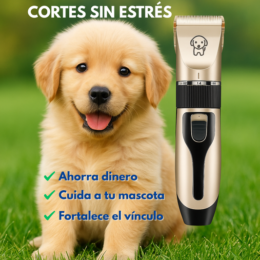 Kit de Afeitadora Inalámbrica para Mascotas