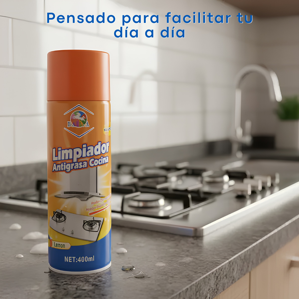 Spray Antigrasa PowerClean™- Hace el trabajo pesado por ti