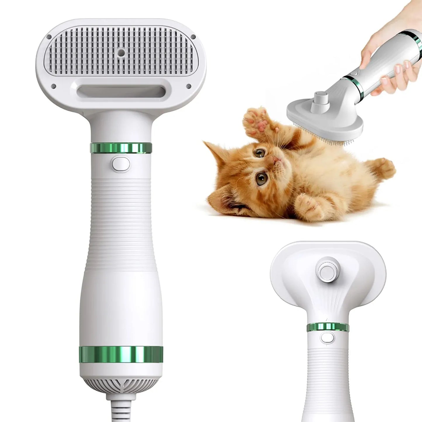 Cepillo Secador 2 en 1 - Más cómodo para ti y tu mascota