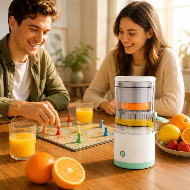Exprimidor Recargable NaturalGo - Jugo natural al instante